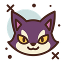 Purrloin type representative icon